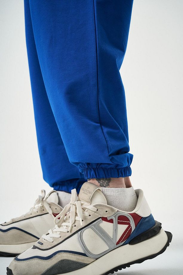 Erkek Basic Jogger Eşofman Altı Saks - 7