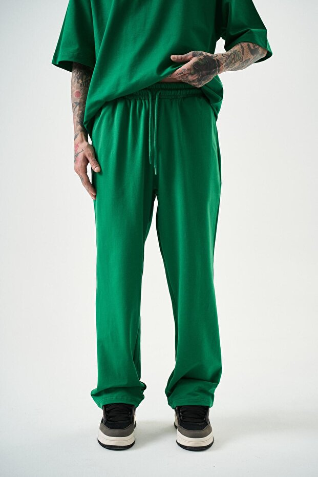 Men's Basic Baggy Sweatpants Benetton - 1