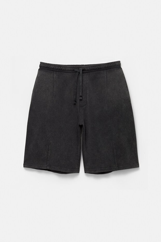 Super baggy jogger bermuda - 8