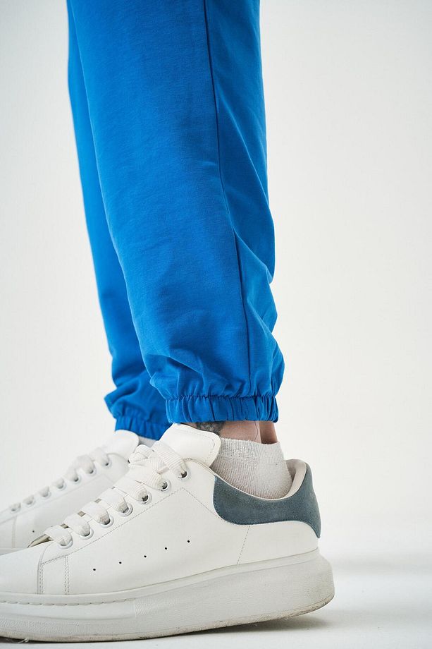 Erkek Basic Jogger Eşofman Altı Mavi - 7