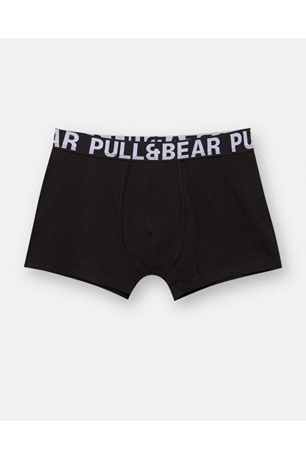 3'lü logolu boxer seti - 2