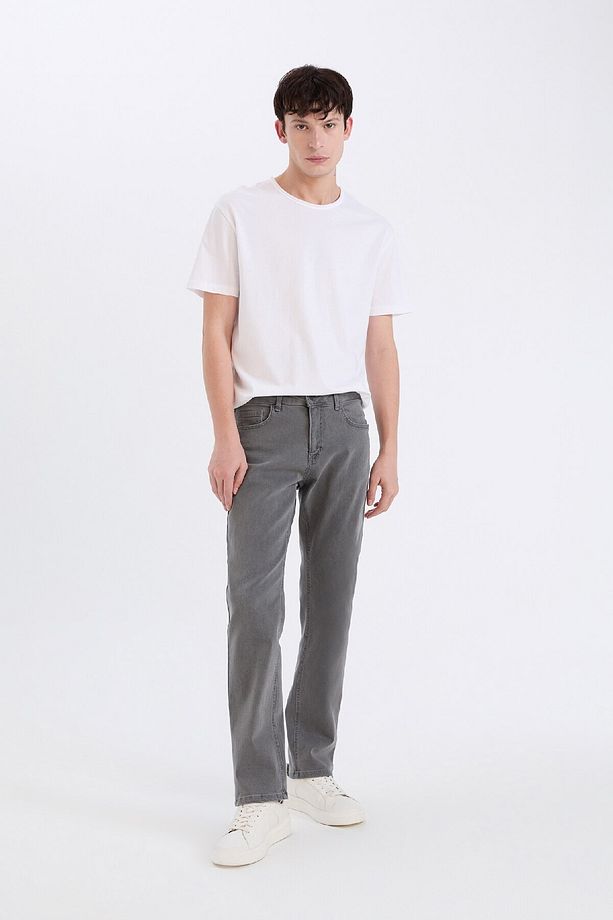 Sergio Regular Fit Normal Kalıp Normal Bel Boru Paça Jean Pantolon E3321AX25SP - 2