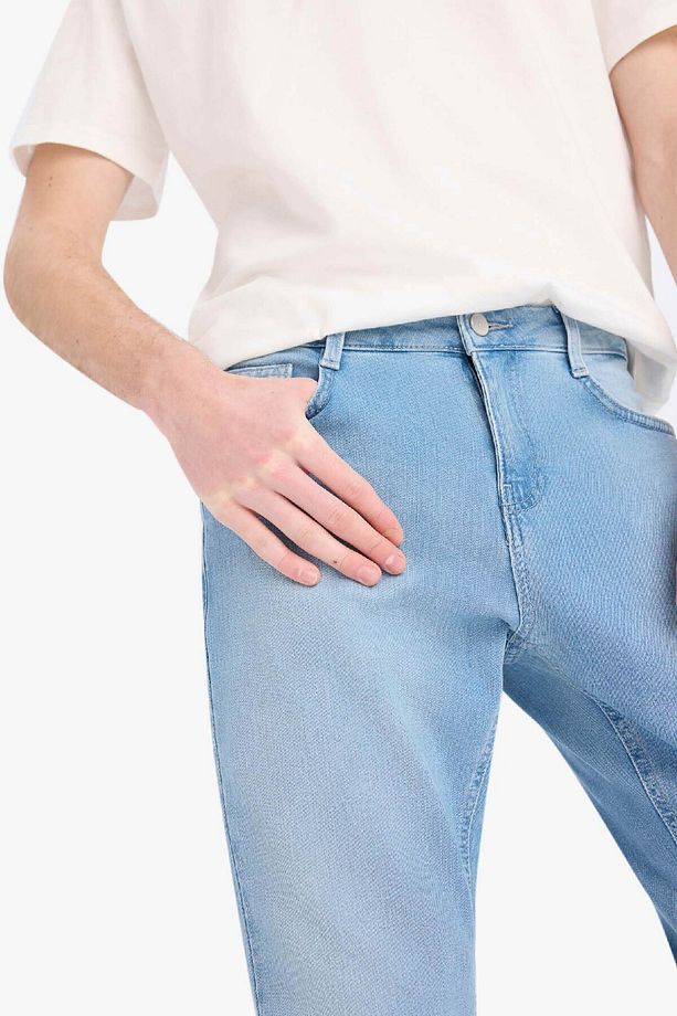 Sergio Regular Fit Normal Kalıp Normal Bel Boru Paça Jean Pantolon E2734ax25sp - 7