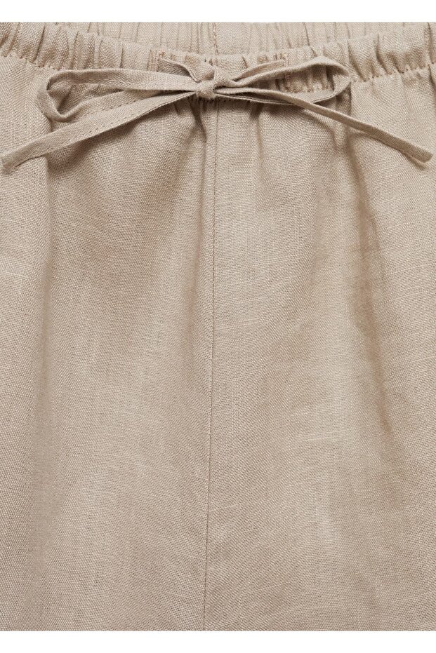 Keten şort - 6