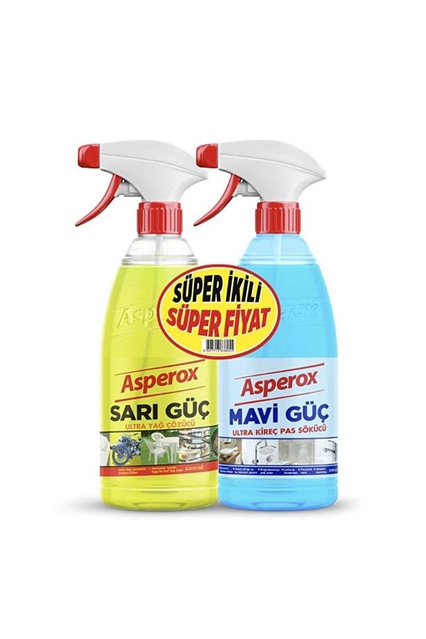 1 Adet Sarı Güç 1000 ml 1 Adet Mavi Güç 1000 ml Süper Ikili - 2