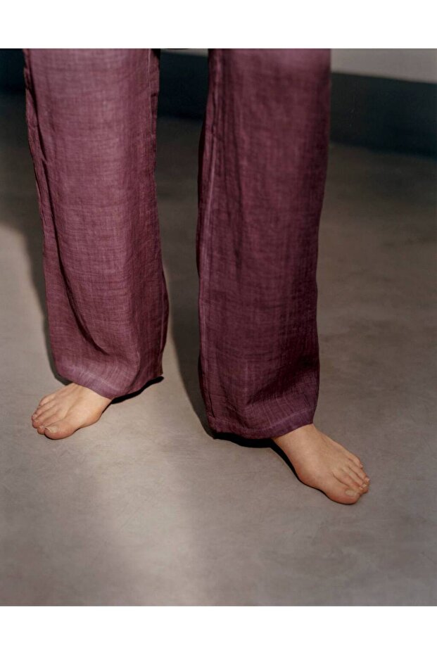 Rami overdyed tasarım pantolon - 5