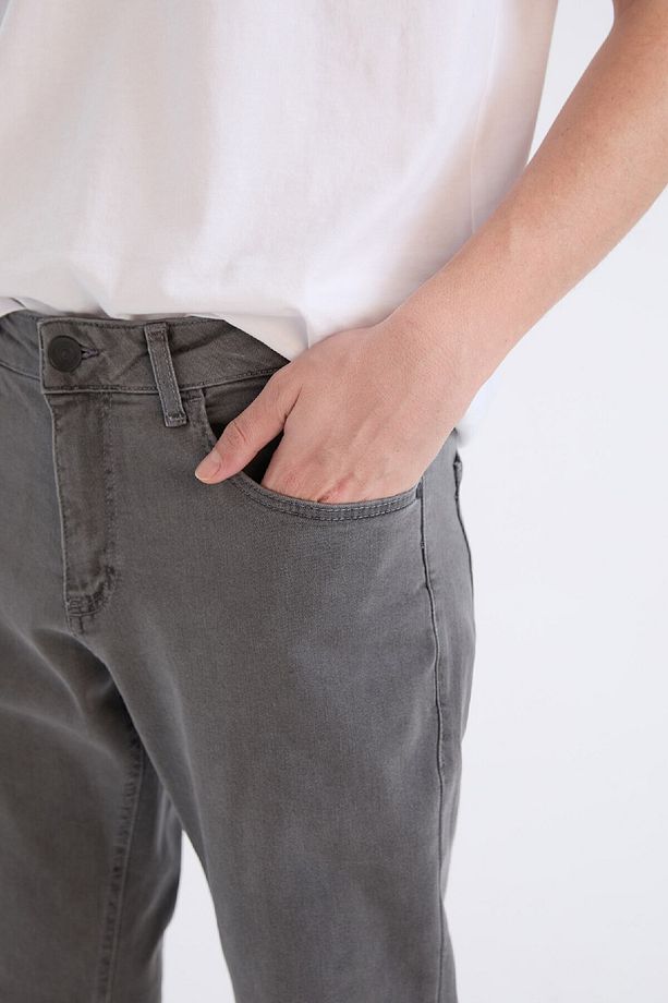 Sergio Regular Fit Normal Kalıp Normal Bel Boru Paça Jean Pantolon E3321AX25SP - 5
