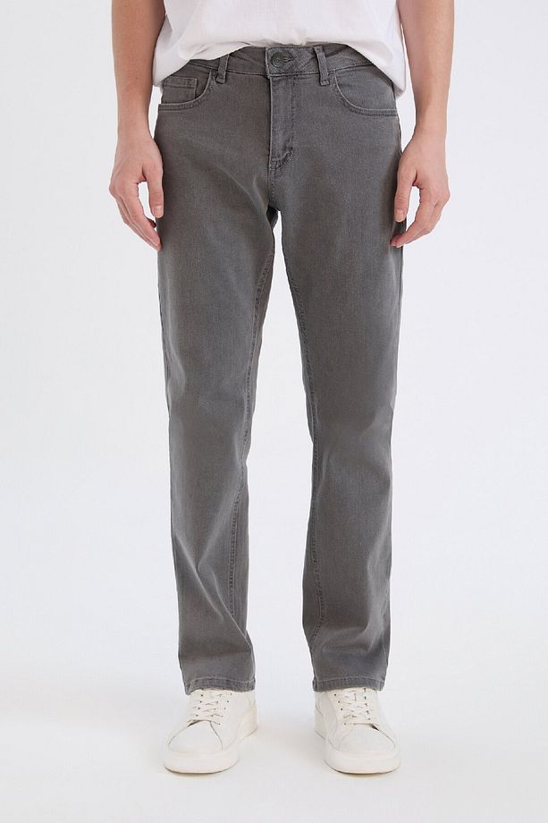 Sergio Regular Fit Normal Kalıp Normal Bel Boru Paça Jean Pantolon E3321AX25SP - 1