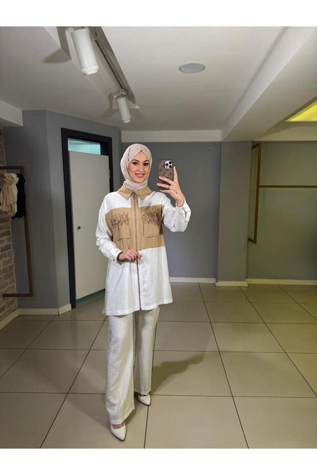 MOODBASİC CEP KAPAĞI LAZER KESİMLİ TAKIM - 1