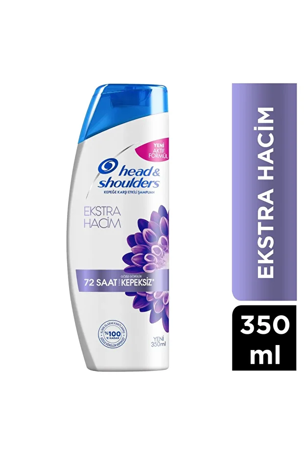 Head And Shoulders Ekstra Hacim Kepeğe Karşı Karşı Etkili Şampuan 350 Ml - 1