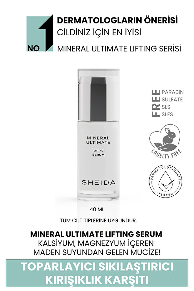 Mineral Ultimate Firming, Lifting and Anti-Wrinkle Lifting Serum with Botox Effect - 40ml