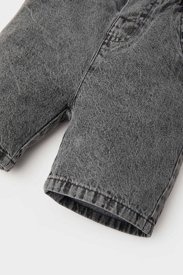Erkek Bebek Basic Düz Esnek Belli Jean Şort E3382a525sm - 3