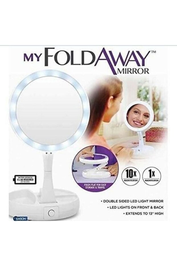 مرايه دائرية مع اناره LED - 2