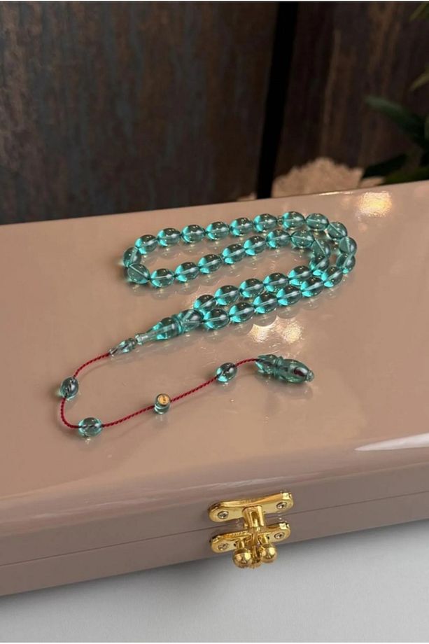 Üstad Muhammet Tacir Sistemli Model Su Yeşili Ateş-i Sıkma Tesbih - 3