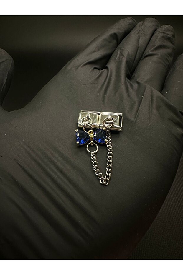 Paslanmaz Çelik 2li Nomination Charm - 1