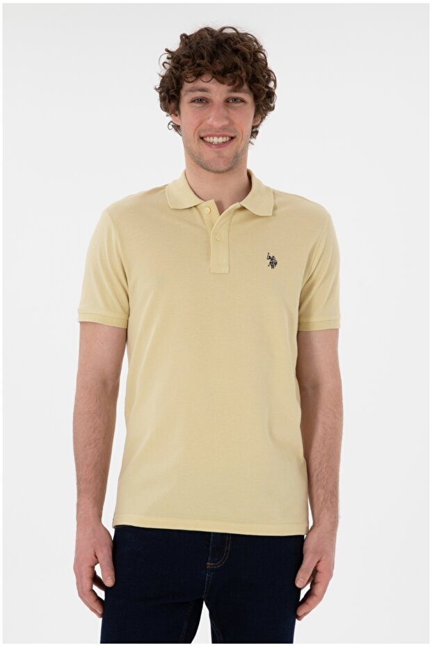 U.S Polo Assn Polo Collar Slim Fit Basic Male T-Shirt