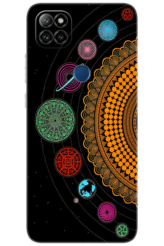 Via E30 / E30 PLUS Uyumlu Kılıf Desen Baskılı Silikon Gezegenler Tasarım STK:648 CP-f3JgPgw - 1
