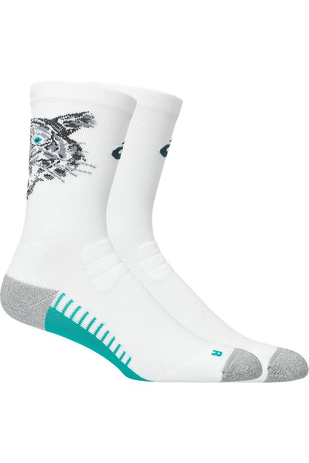 Performance Run Sock Crew Unisex Off White Koşu Çorabı 3013A976-102 - 1