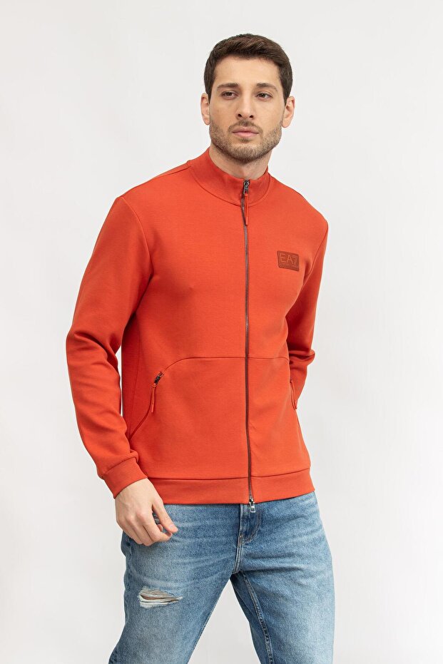 Erkek Fermuarlı Sweatshirt - 3