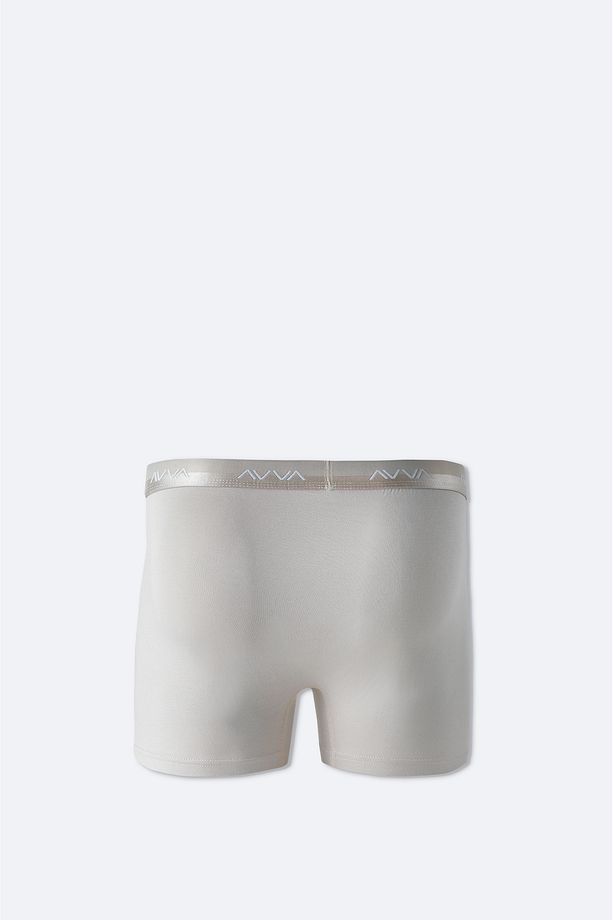 Erkek Taş Düz Basic Soft Touch Tekli Boxer B009537 - 4