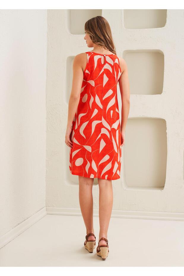 Kadın Dokuma Elbise - 45576 - 4