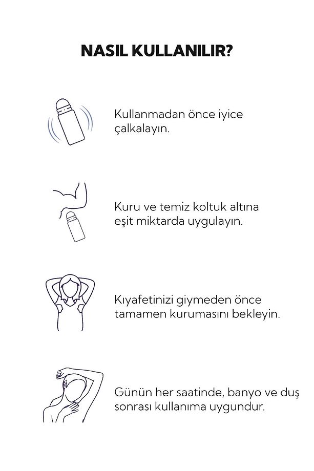İdea Derma Roll-on Antiperspirant Deodorant 75 ml - Kadınlar İçin - 5