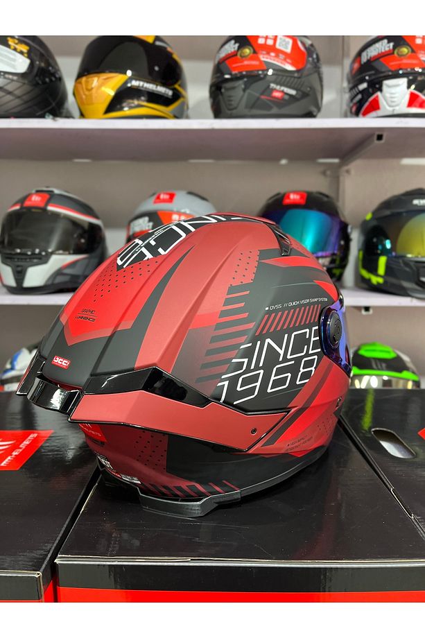 Helmets Thunder 4 Sv luminence solid kask(şeffaf vizörlü) - 7