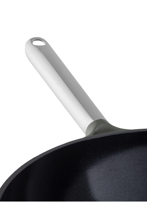 Freya Wok Tava - Yeşil - 30 cm - 6