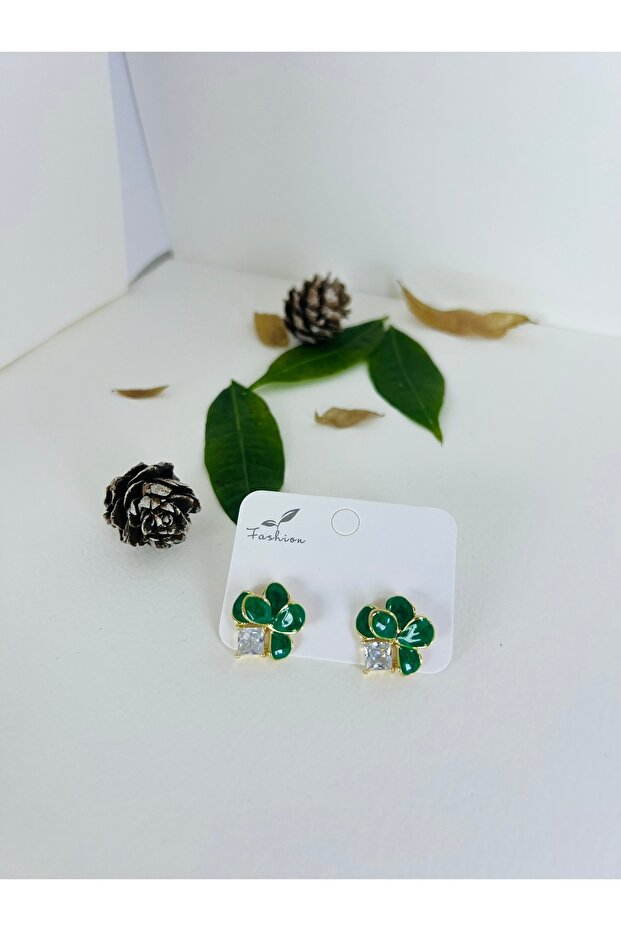 ÇİÇEK ÇELİK KÜPE - 1