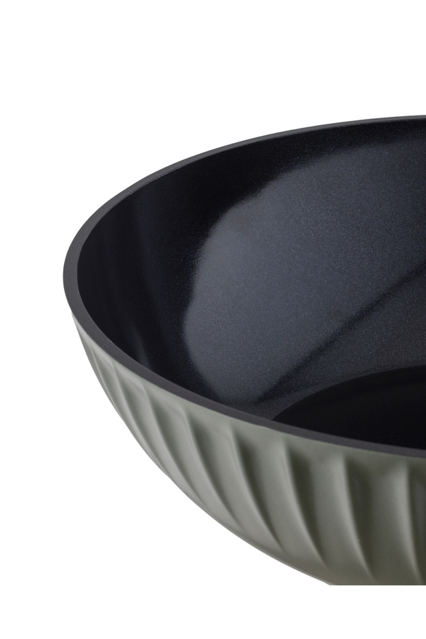 Freya Wok Tava - Yeşil - 30 cm - 5