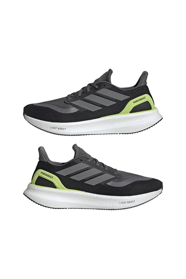 Pureboost 5 Erkek Siyah Yol Koşusu Ayakkabısı Erkek Yol Koşusu Ayakkabısı Jh6445 - 6