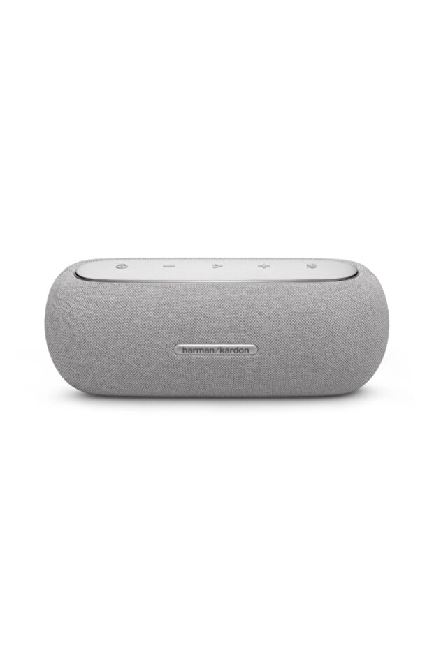 Harman Kardon Luna Wireless Bluetooth Speaker with Stylish Design and Deep Bass – Gray