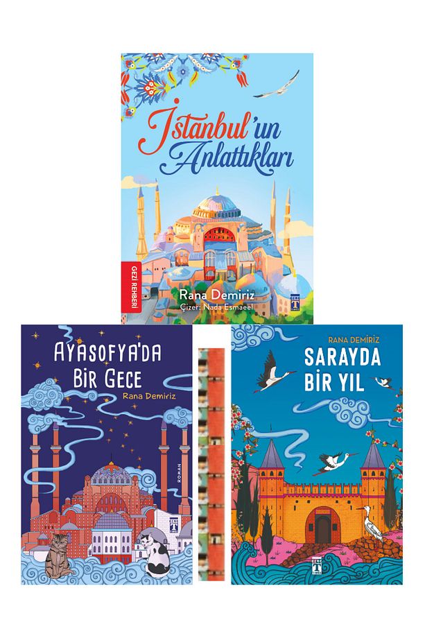 Rana Demiriz- İstanbul’un Anlattıkları, Sarayda Bir Yıl, Ayasofyada Bir Gece (3kitap) - 1