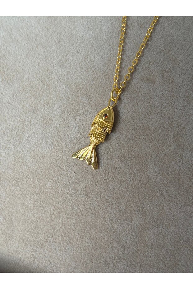 Movable Fish Necklace
