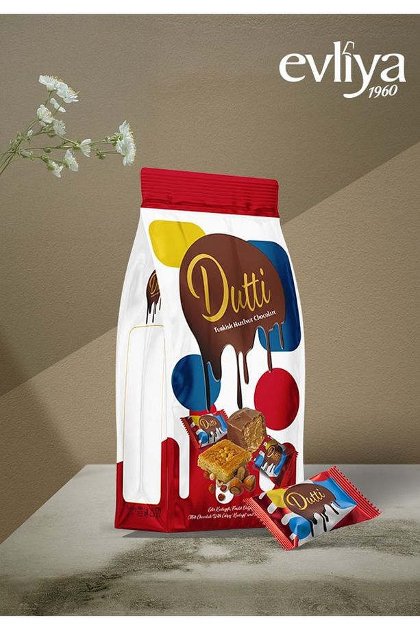 Evliya Dutti Çıtır Kadayıflı Fındıklı Çikolata 120gr - 1