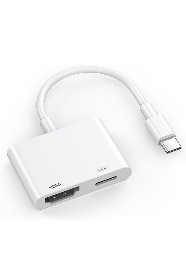 Type C To 4k Hdmı 100w Type C Çevirici İPhone 15 İPhone 16 Android BEYAZ - 1