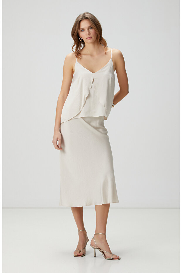 Kırık Beyaz Bluz - 2