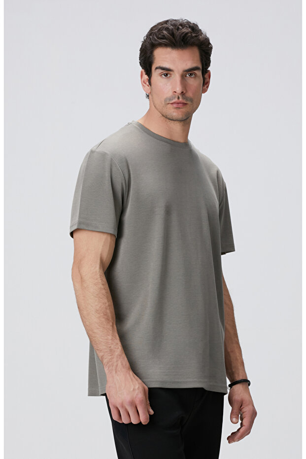 Haki Basic T-shirt - 4