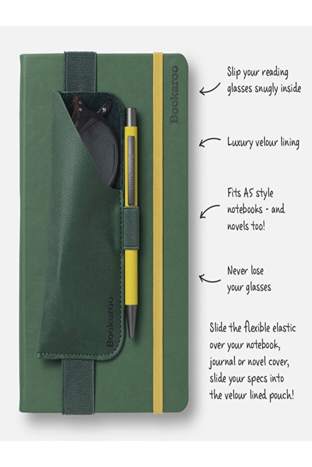 Bookaroo Glasses Case -Brown - 2