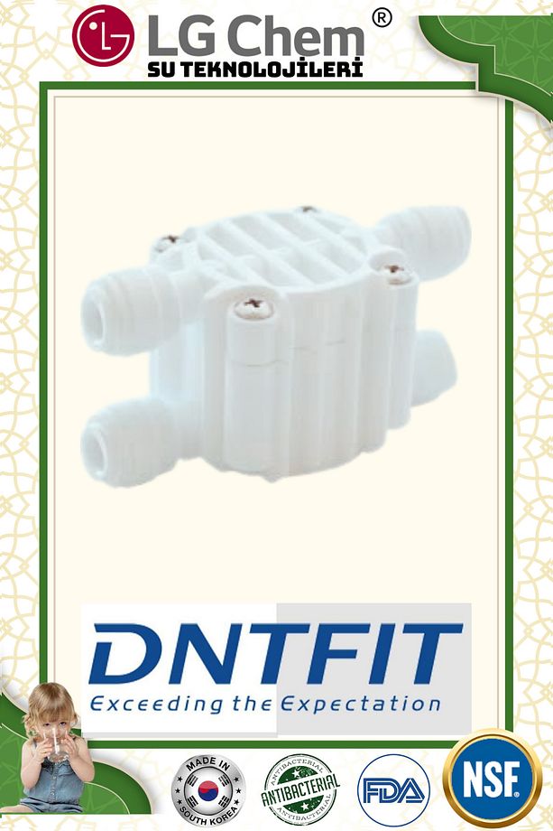 LG Chem DNT FITTINGS MEMBRAN YENİLEME 8 PARÇA SETİ MEM-MEMKABI-SHUTOFF-FLOW-CHECKV-DİRSEKLER - 4