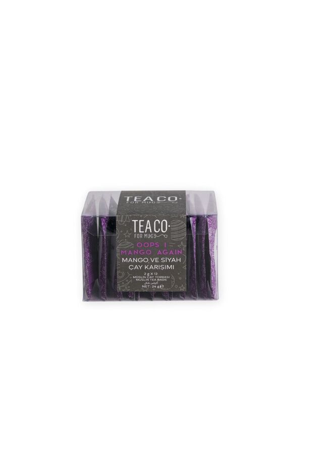 Oops I Mango Again – Black Tea with Mango - 12 Muslin Tea Bags