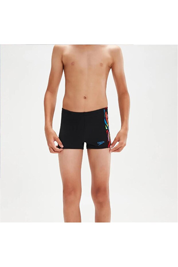 Endurance Panel Aquashorts Yüzücü Mayosu - 4