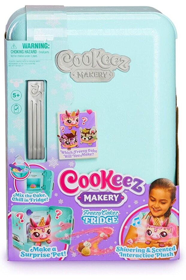Freezy Cakez Interactive Mix-and-Decorate Plush Toy 23511 – Shivering, Scented Surprise (5-15 yrs)