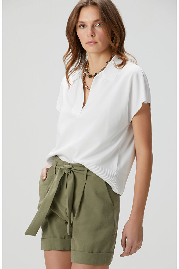 Kırık Beyaz Kazak - 3