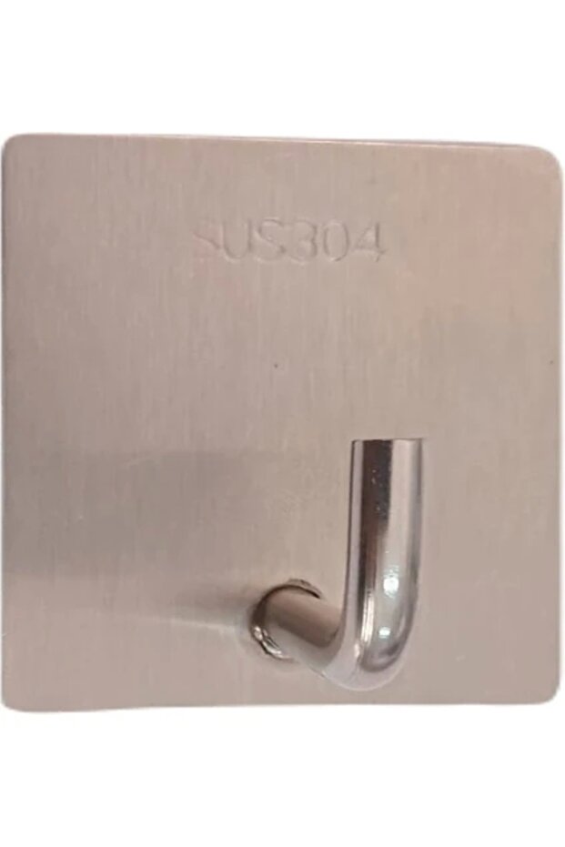 Hanger Chrome Self Adhesive - Pack of 5