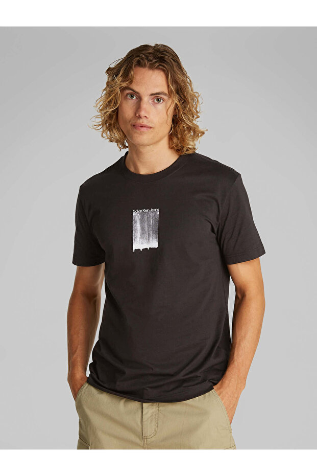 BRUSH STROKE GRAPHIC TEE - 1