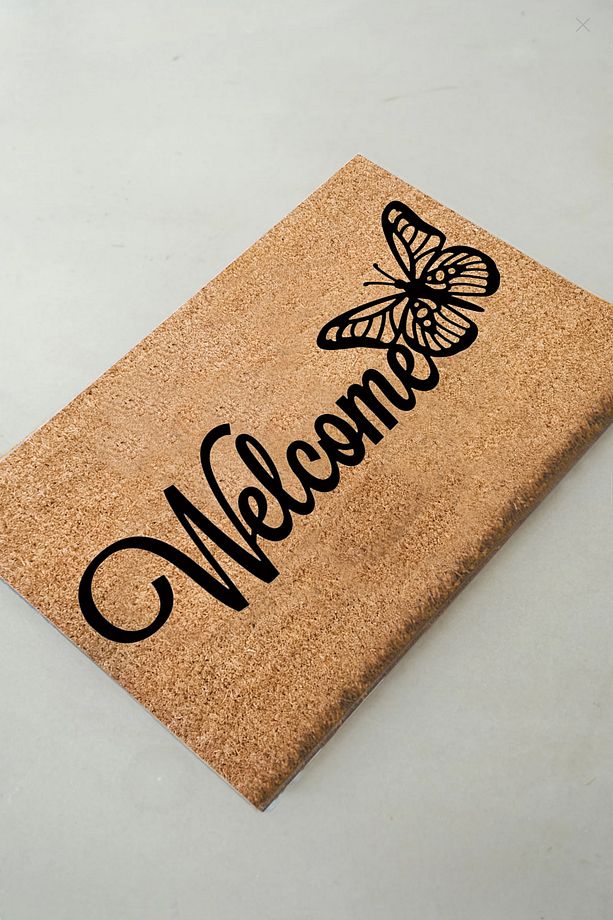 Coco Gutterfly Koko 40x60 Cm Kıl Kapı Önü Paspası - 1