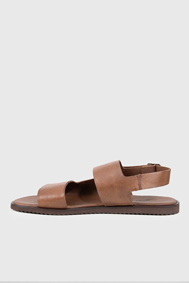 صندل جلدي بحزام مزدوج - 3