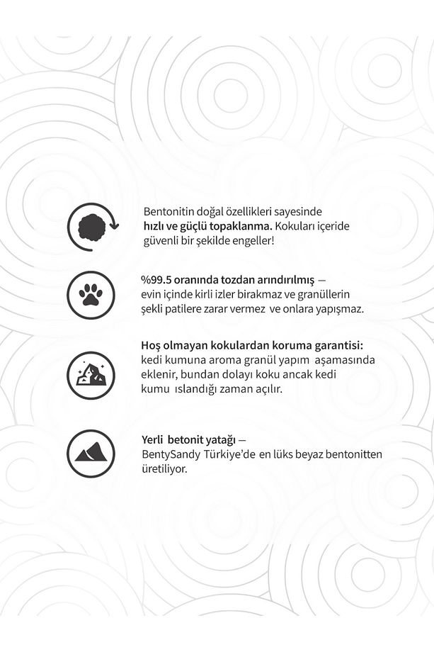 Topaklanan Kedi Kumu Seti 5Lt X 4 Adet - 2