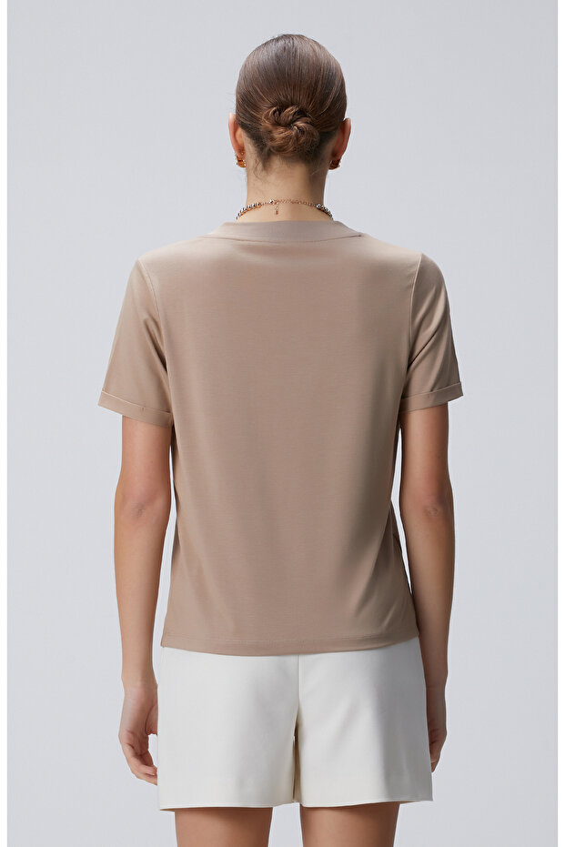 Bej Tshırt - 5